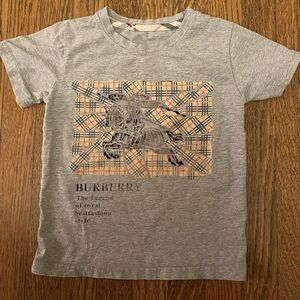 COPY - Boys Burberry t shirt used